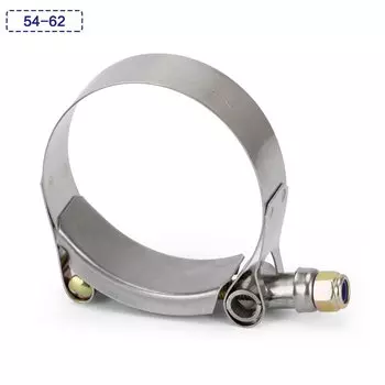 2 "2,25" 2,5 "3" 3,5 "дюймов Т болт зажим т шланг зажим для трубы из нержавеющей стали Т-болт турбо Silcone хомут шланга 56-125 мм Т хомуты зажим