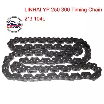 2*3 104L цепь ГРМ для скутера Buyang Majesty YP250 169 мм Linhai 170 мм 173MN Aeolus VOG 250 257 260 BMS 300 Diamo 260