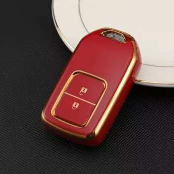 2 3 4 5 кнопочный ТПУ автомобильный умный дистанционный ключ, оболочка для Honda Vezel City Civic Jazz BRV чехол HRV, аксессуары для брелка