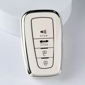2 3 4 кнопки из ТПУ, чехол для дистанционного ключа автомобиля, чехол для Toyota Prius 20 RAV4 Camry 70 CHR C-HR Corolla 2018 2019 2020, аксессуары