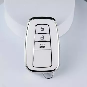 2/3/4 кнопочный чехол-брелок для Toyota Rav 4 Corolla Camry Prius Avalon Hybrid Highlander TPU чехол для автомобильного ключа чехол-брелок