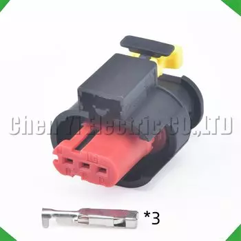 2 3-контактный автоматический VVT топливный дизельный инжектор, катушка зажигания, разъем электромагнитного клапана, датчик жгута проводов, вилка 284426 -1 284425 -1