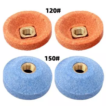 2/4/6 шт., абразивное керамическое колесо,шлифовальный круг кружка для полировки поверхности шлифовальный круг для воздушной микрошлифовальной машины пневматическая абразивная каменная точечная полировальная головка