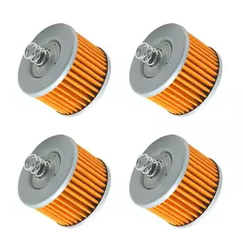 1/2/4/8 шт. встроенный масляный фильтр для мотоцикла с пружиной для Bajaj 100 130 Boxer CT100 115, Pulsar для Yamaha YS125 150 Byson FZ16