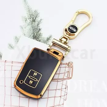 2/4 кнопочный чехол для Toyota Prius Plus Auris Avalon Verso Rav 4 Corolla 2013 Yaris Hybrid