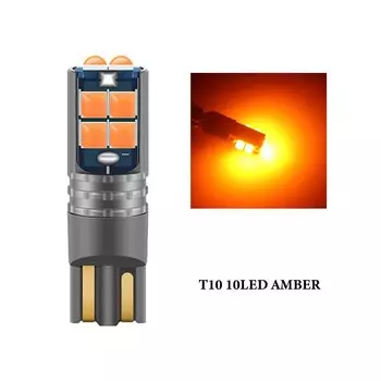 2/4 шт. 3030 10SMD T10 лампа для автомобиля