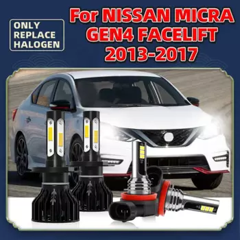 2/4 шт., автомобильные лампы H4 H11 6000 лм 90 Вт 2013 лм