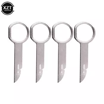 2/4 шт. автомобильный радиоприемник, стереосъемка, инструмент для установки ключа, установка для VW, Audi, Ford, Porsche, автомобильные инструменты