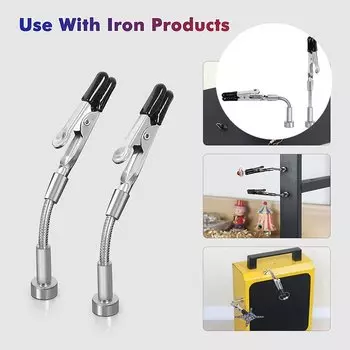 2/4 шт., руки помощи для пайки, магнитный универсальный гибкий рычаг, помощник по сварке, зажим для печатной платы, инструменты для ремонта третьей сварки