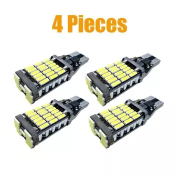 2/4 шт. T16 T15 921 W16W Светодиодная лампа светодиодного резервного света 921 912 W16W Автомобильный фонарь заднего хода для VW Passat B7 Toyota Corolla Camry RAV4 Yaris