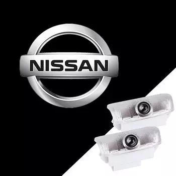 2/4 шт. украшение двери автомобиля лазерный проектор логотип свет светодиодный HD приветственная лампа для Nissan Teana 2008-2012 Patrol 2012-2017