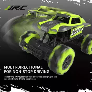 2,4G 4WD 12CH RC трюковый автомобиль, альпинизм, дрифт, полноприводные автомобили, внедорожник со светильник кой 1:16, светодиодный оуправление, светодиодный игрушечный автомобиль