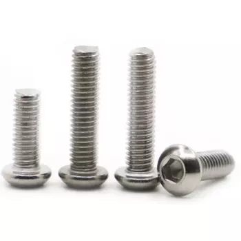 2-50 шт. M1.6 M2 M2.5 M3 M4 M5 M6 M8 M10 ISO7380 304 A2-70 Нержавеющая сталь с шестигранной головкой и шестигранной головкой, винт с шестигранной головкой