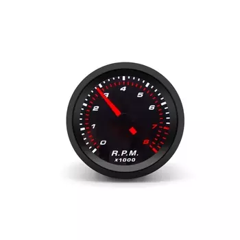 2 52 мм Тахометр RPM Boost Gauge PSI/BAR Вакуум Температура воды Температура масла Вольтметр давления масла Дымовые линзы Автомобильные манометры Подходят для автомобилей 12 В
