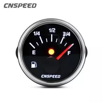 2 "52 мм указатель уровня топлива 12/24 В гоночный автомобиль датчик уровня топлива манометр с подсветкой белый светодиодный красный указатель
