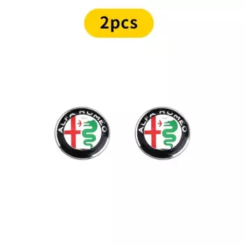 2/5/10 шт. 14 мм наклейки с эмблемой ключа автомобиля, наклейки с логотипом замочной скважины на двери для Alfa Romeo Stelvio Giulia 159 Giulietta, аксессуары