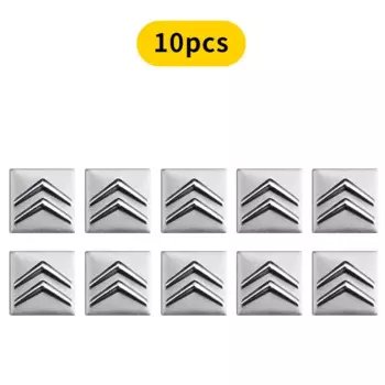 2/5/10 шт. 16 мм дистанционный ключ квадратная эмблема логотип наклейка для Citroen C1 C3 C4 C5 C6 2CV VTS Picasso Cross Cactus RD3 C4L DS3 DS4 DS5
