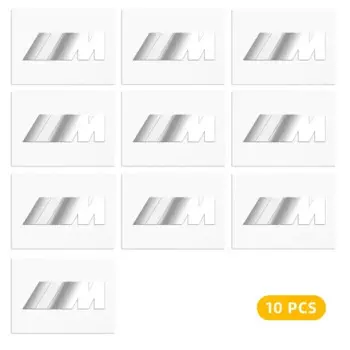 2/5/10 шт. автомобильные 3D металлические наклейки с логотипом, наклейки для BMW M F20 E36 E92 E87 E30 E46 E91 F31 X5 E53 E34 F11 E70 F25 E53