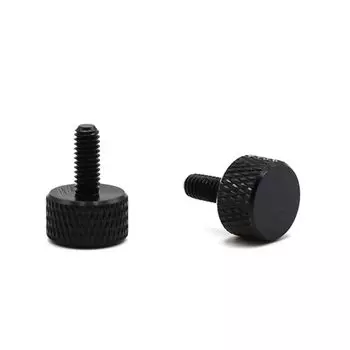 2/5/10 шт. M3 затягивающий вручную винт с накатанной головкой DIY корпус компьютера боковая прозрачная крышка алюминиевые винты Thunmb бесплатное удаление