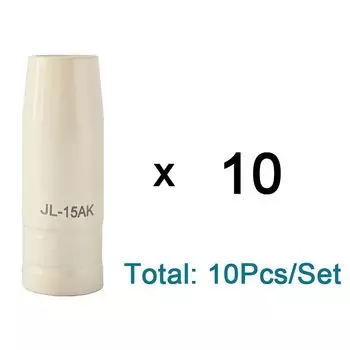 2/5/10 шт., MB-15AK 14AK Насадка для печенья с покрытием Stuks Антипригарные насадки для безвоздушных газовых насадок Защитная крышка машины Mig