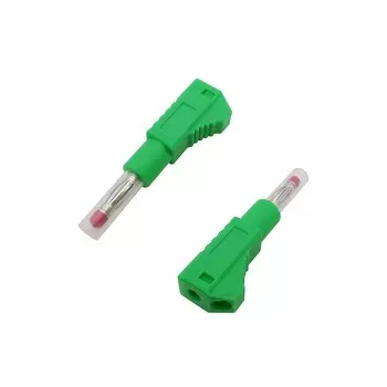 2/5/10 шт. штабелируемые 4 мм штекеры типа «банан» безопасный выдвижной проволочный соединитель испытательный конец красный черный желтый зеленый синий