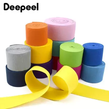 2/5/10Meters 50mm Soft Skin Elastic Rubber Band Sewing Stretch Decorative Webbing Strap Clothes Belt DIY Materials Accessories