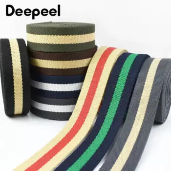 2/5/10Meters Cotton Webbing Tapes 38mm Nylon Strap Safety Straps Ribbon Bag Pet Lanyard Backpack Clothes Belt Sewing Accessories