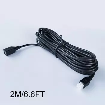 2,5 м/4 м 2-контактный парктроник датчики парковки удлинительный кабель для датчика парковки заднего хода резервный радар водонепроницаемый удлинитель