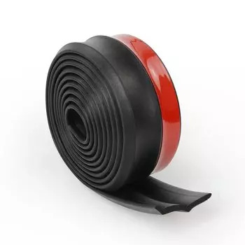 2,5 м автомобильный Стайлинг автомобильный бампер полоса резиновый бампер полоса бампер для губ внешний передний бампер для губ автомобильный стикер протектор универсальный