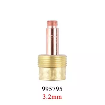 2/5 шт. 1,0/1,6/2,4/3,2/4,0 мм большой корпус газовой линзы 45V0204 45V116 45V64 995795 45V63 для сварофонарь TIG WP17/18/26