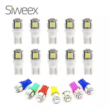 2/6/10 шт. T10 5-5050 светодиодный 12 В 194 168 2825