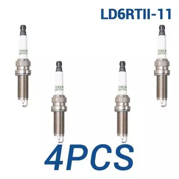 2-8 шт. двойная иридиевая свеча зажигания TORCH LD6RTII-11 свеча заменить для DILKAR6A11 NISSAN 22401-EW61B 22401-EW67B 22401-JA01B