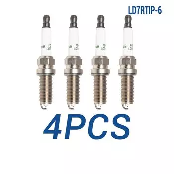 2-8PCS Иридиевые Платиновые Свечи Замена для ILKAR7D6G(93607) FIAT 55217232 BERU Z374 Свеча зажигания TORCH LD7RTIP-6 Автозапчасти