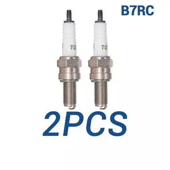 2-8PCS Pin Terminal Свечи зажигания факела B7RC Замена для свечей CR7E(4578) C7E(5096) Denso U22ESR-N U22ES-N SUZUKI 09482-00516