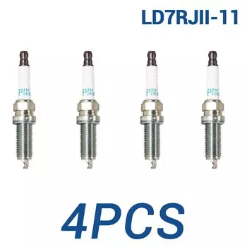 2-8PCS Замена для свечи DENSO DXE22HQRD11S 91578 DILKAR7G11GS 0242140555 VR6NII352U Факел двойной иридиевой свечи зажигания LD7RJII-11