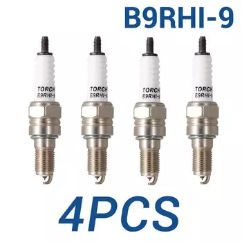 2-8PCS Замена свечей для 6777/IMR9C-9H 6216/CR9EHIX-9 7502/CR9EH-9 6544/IMR9D-9H Винтовой тип иридиевой свечи зажигания TORCH B9RHI-9