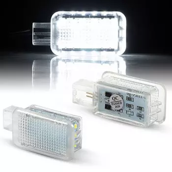 2 белые светодиодный межкомнатные двери автомобиля светильник для Land Rover Defender L663 90 110 130 Range Rover Sport L494 SVR Range Rover L405