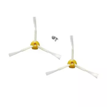 2 боковых щеток 2 винты для iRobot Roomba 500 600 700 серии 760 770 780 790 530 550 560 580 620 630 650 Детали щеток робота