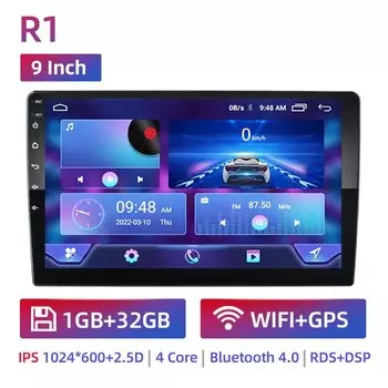 2 Din Android 7 9 10-дюймовый автомобильный мультимедийный видеоплеер Универсальный 2DIN стерео радио GPS для Volkswagen Nissan Hyundai Kia Toyota