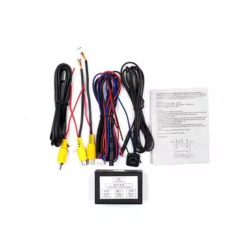 2 Din Android автомобильный парковочный канал, преобразователь, автоматический переключатель, боковая камера заднего вида, коробка управления видео с руководством