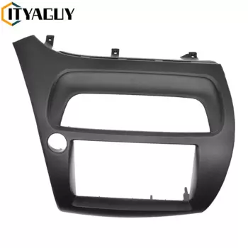 2 Din Автомобильная панель Fascia ДЛЯ Honda Civic- Hatchback 2006-2011CD DVD Fascia рамка панель Адаптер Крышка отделка (левое колесо)