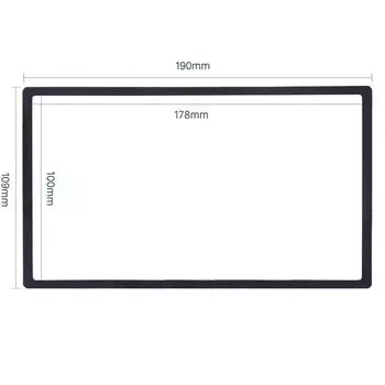 2 DIN автомобильный DVD/CD Радио стерео панель Fascia Рамка адаптер монтажный комплект для Honda FIT(Jazz) 2din