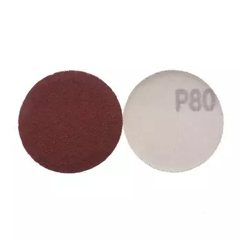 2-дюймовая 50-миллиметровая алюминиевая сухая наждачная бумага с зернистостью от 60 до 2000, наждачная бумага с крючками и петлями, шлифовальный диск для металла, авто и дерева, шлифовка, полировка