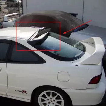 2-дверный и 4-дверный козырек для крыши из ПММА для Honda Integra DC2, спойлер, автозапчасти 1993-2001