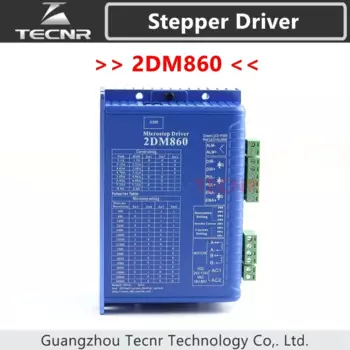 2-фазный Драйвер шагового двигателя 2DM860, 30-80 в, 2,1-а для маршрутизатора с ЧПУ