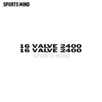 2 х16 КЛАПАН 2400, автомобильные наклейки, автомобильный Стайлинг для Mitsubishi Pajero Shogun Montero Side MK2 V20, автомобильные аксессуары