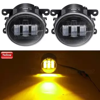 2 х 60 Вт автомобильные светодиодные линзы противотуманные фары H11 передние противотуманные фары дневного света в сборе для Jeep Renegade BU 2015 2016 2017 2018 2019 2020