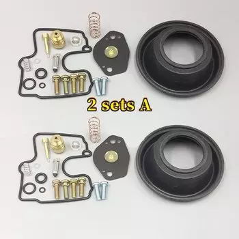 2 х для Suzuki VL1500 Intrumer VL800/Z VL 1500 комплект для ремонта карбюратора 1998-2004 гг., детали диафрагмы уплотнительной прокладки