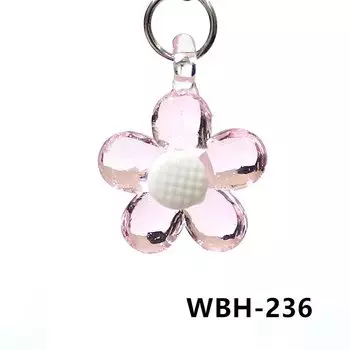 2 х Миниатюрные стеклянные цветочные кулоны JSSMTLP