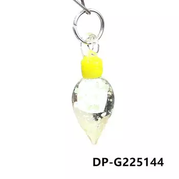 2 х Миниатюрные стеклянные подвески JSSMTLP многоцветные